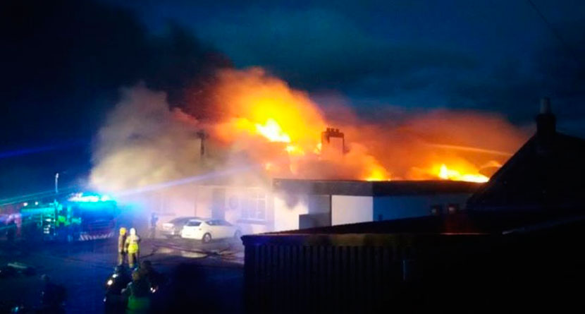 Historic Machrihanish Clubhouse Destroyed By Fire