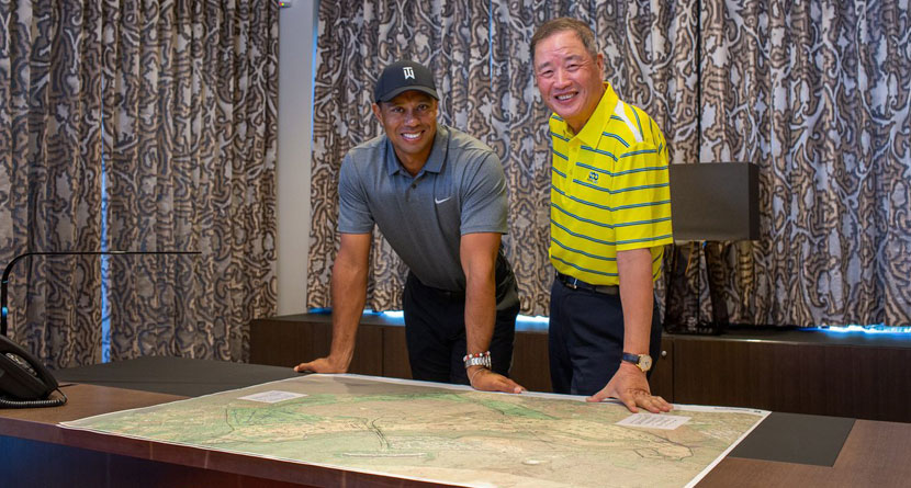 Tiger Announces New Course-Design Project In Hawaii