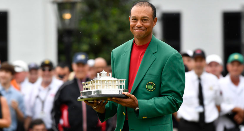 Tiger Can’t Believe He Won The Masters