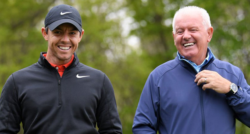 Gerry McIlroy Talks Trash To Rory At Dunhill Links