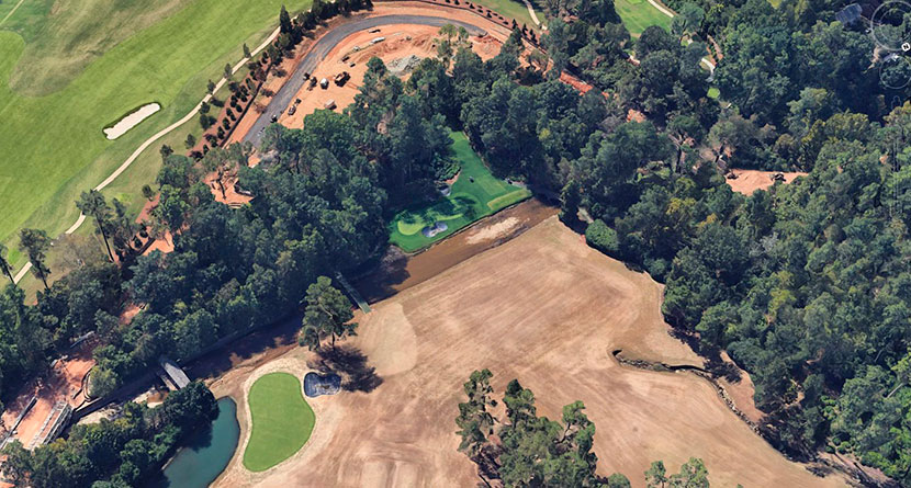 augusta national aerial view