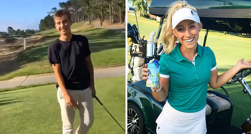 VIDEO: Girlfriend Chews Out Golfing Boyfriend