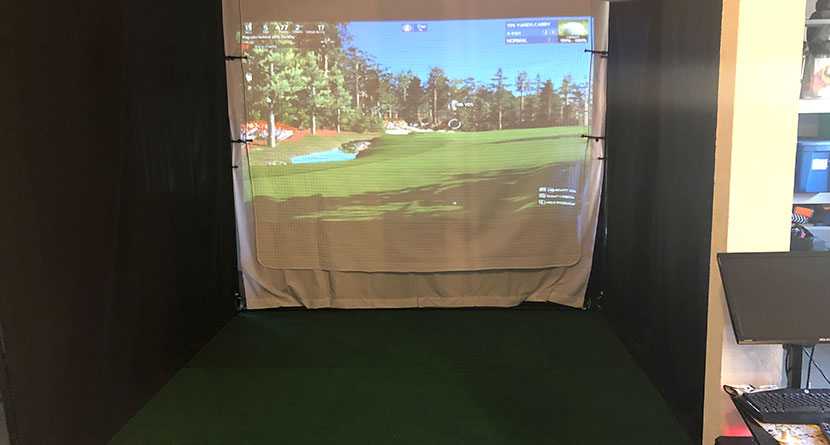 How I Built My Own Indoor Golf Simulator For Less Than $1,000