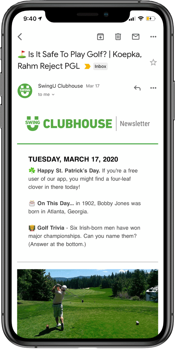 JOIN HUNDREDS OF THOUSANDS OF GOLF ADDICTS