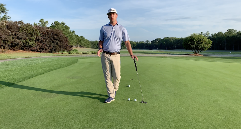 Use Your Feet To Read Greens
