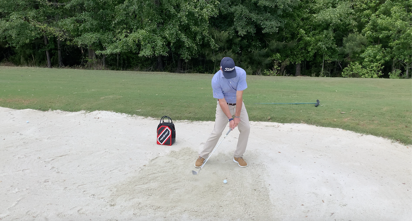 How To Hit The Chunk And Run Shot Out Of The Bunker