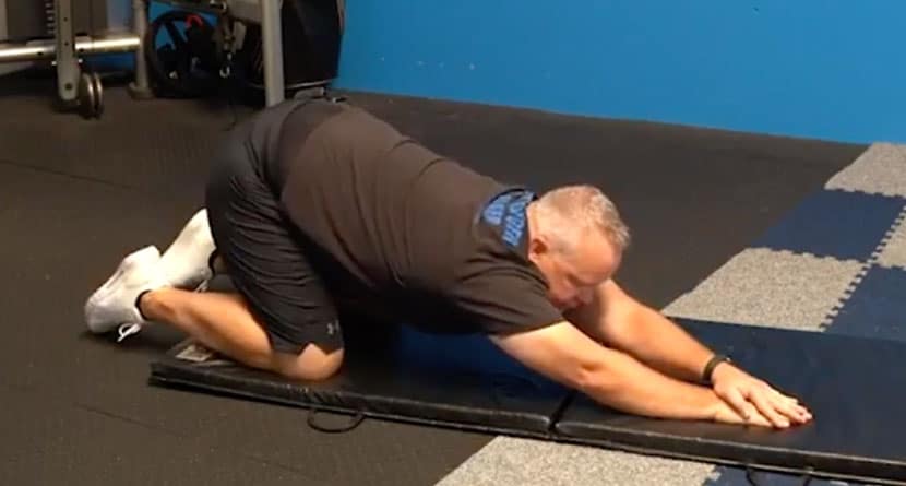 Stretch To Get A Bigger Shoulder Turn