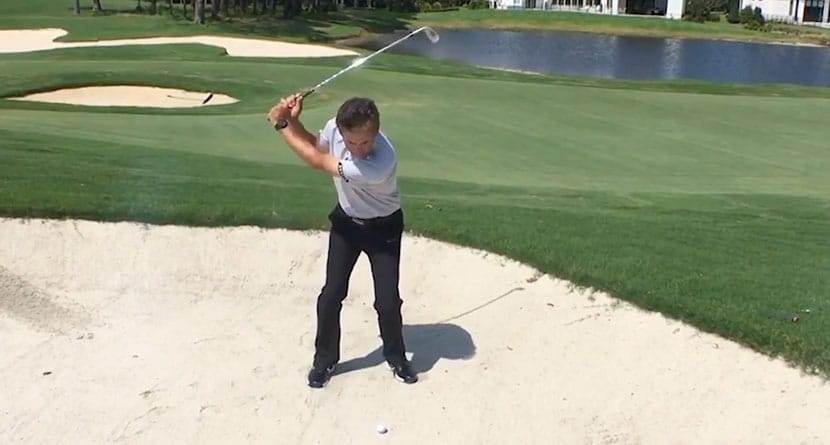 Get More Speed Through The Ball In The Bunker