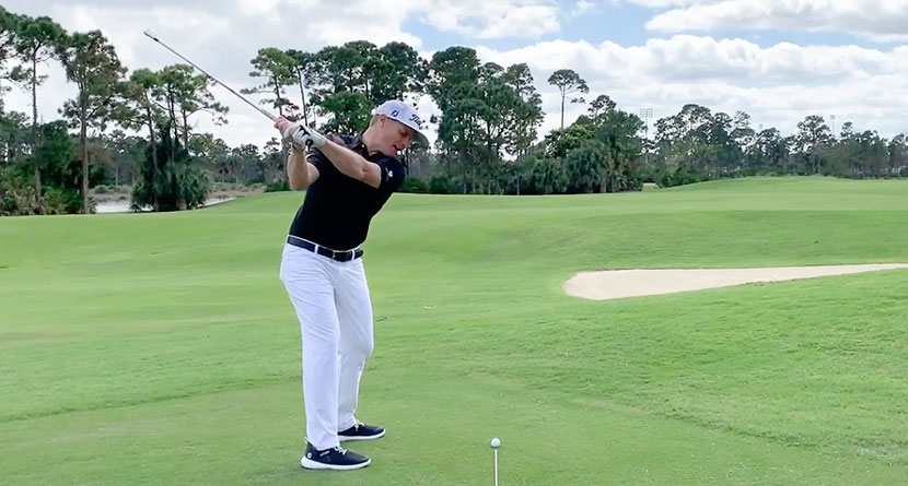 A Backswing Nuance To Produce A Fade