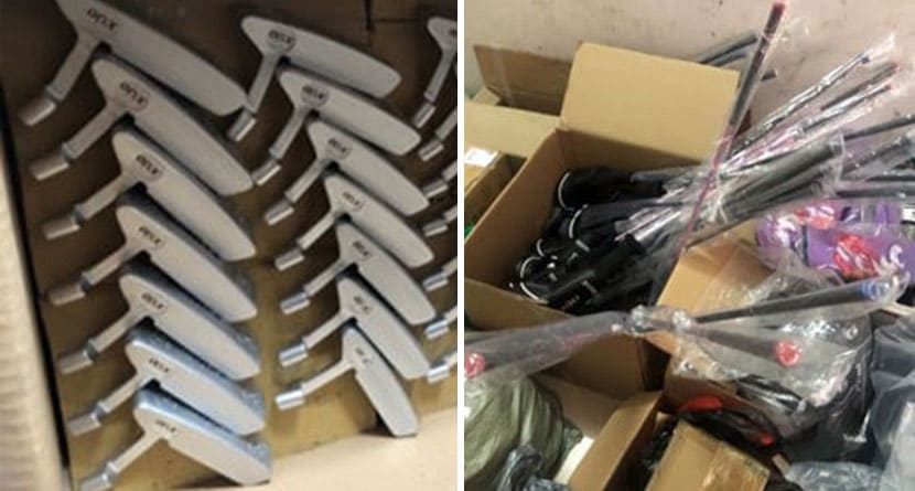 More Than 20,000 Counterfeit Golf Clubs, Trademarks Seized In Coordinated Raid