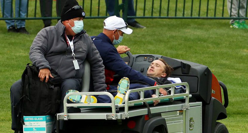 Celebrity Ryder Cupper Collapses On Whistling Straits 18th Green