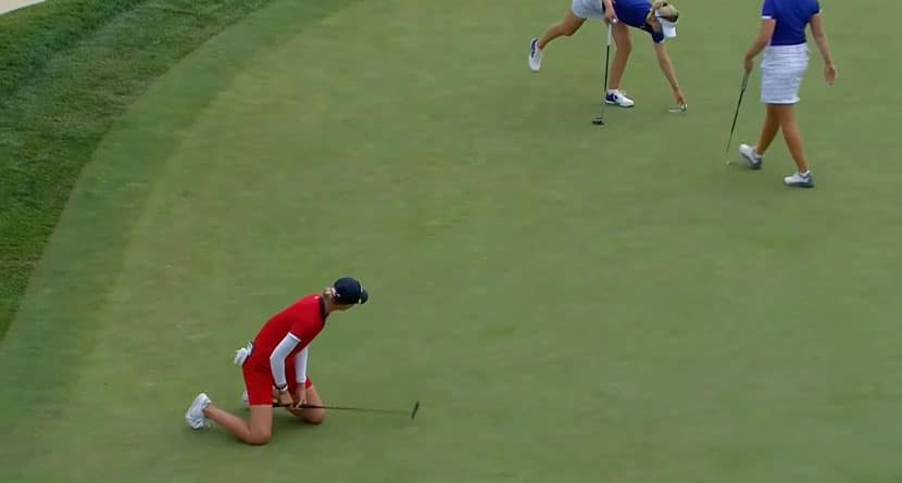 Rules Controversy Overshadows Weekend At Solheim Cup