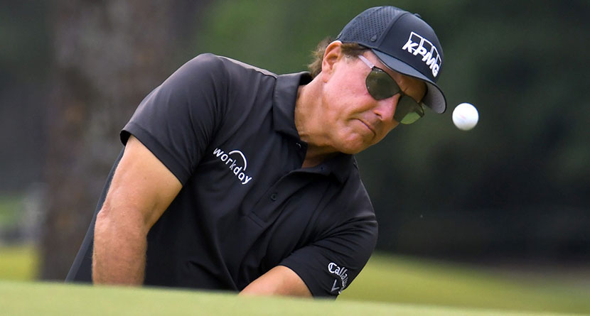 Phil Makes Two 9s On The Same Hole At Champions Tour Event