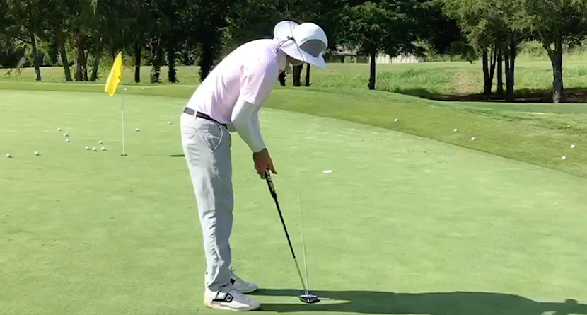 Train Yourself To Line Up Your Putter Correctly