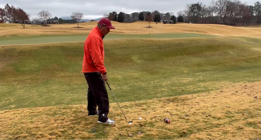 An Easy Way To Master The Downhill Lie