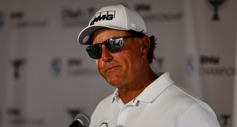 PGA Tour Execs Fire Back At Phil Mickelson Over “Obnoxious Greed” Comments