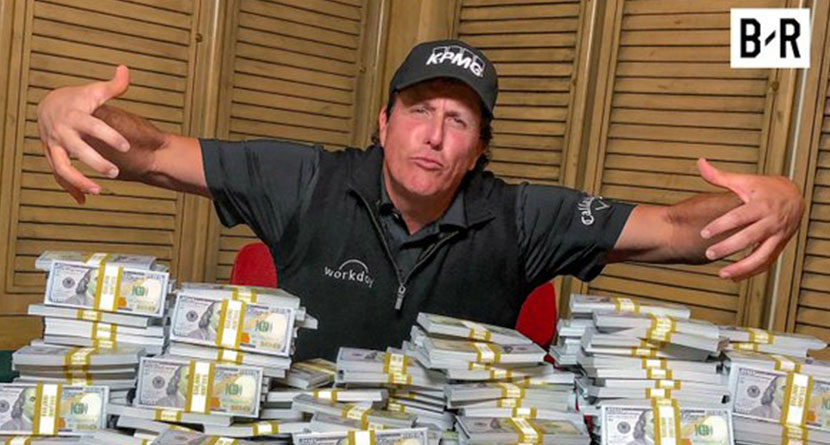 Mickelson Takes Flamethrower To PGA Tour For Its “Obnoxious Greed”