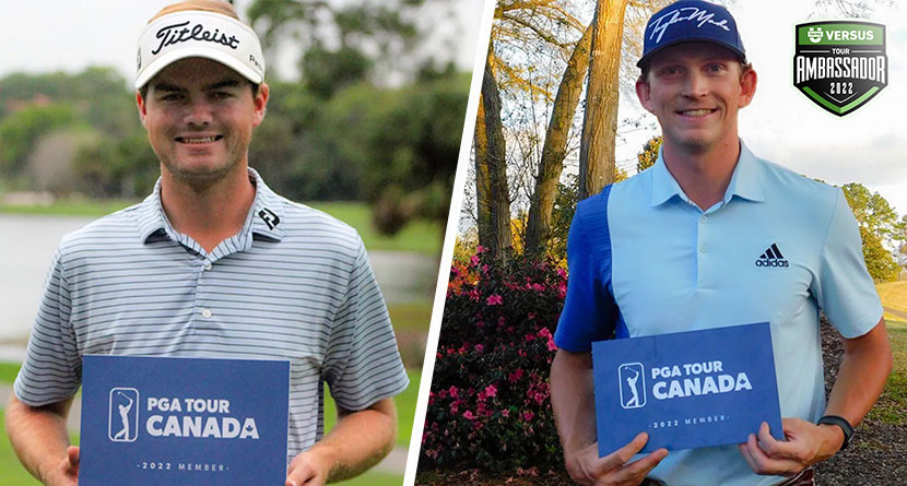 Pair Of SwingU Versus Ambassadors Earn Medalist Honors At PGA Tour Canada Qualifying School