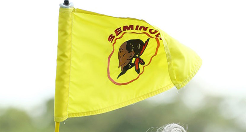 seminole golf club logo pro member
