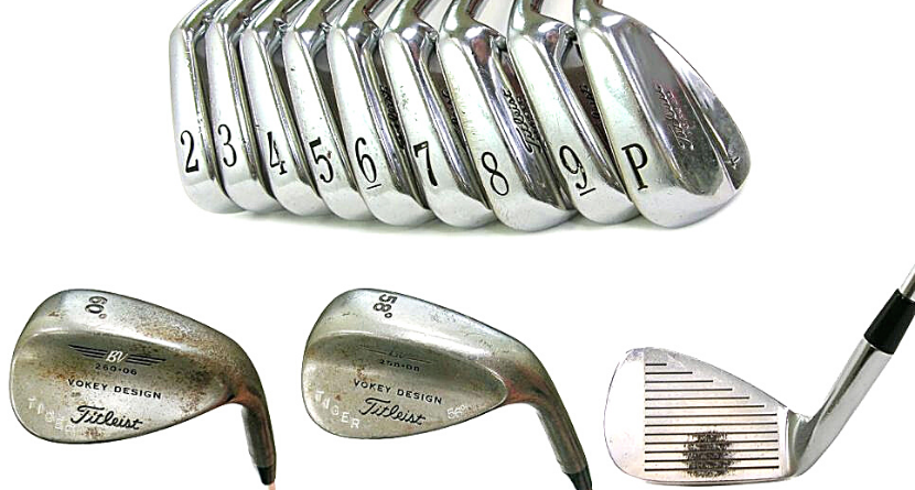 Tiger Woods Irons, Wedges Available At Auction