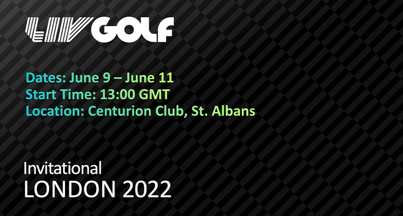 Watch The LIV Golf Invitational London Live