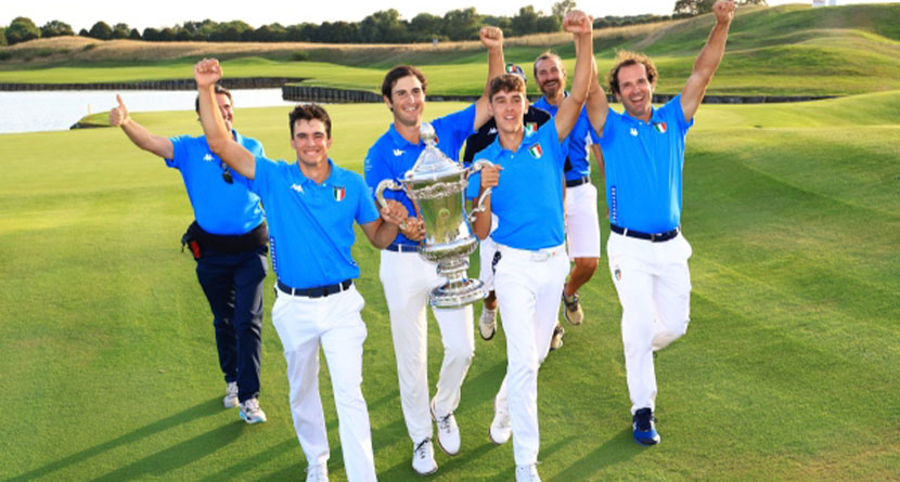 Italy Captures 1st Win In World Amateur Team Championship