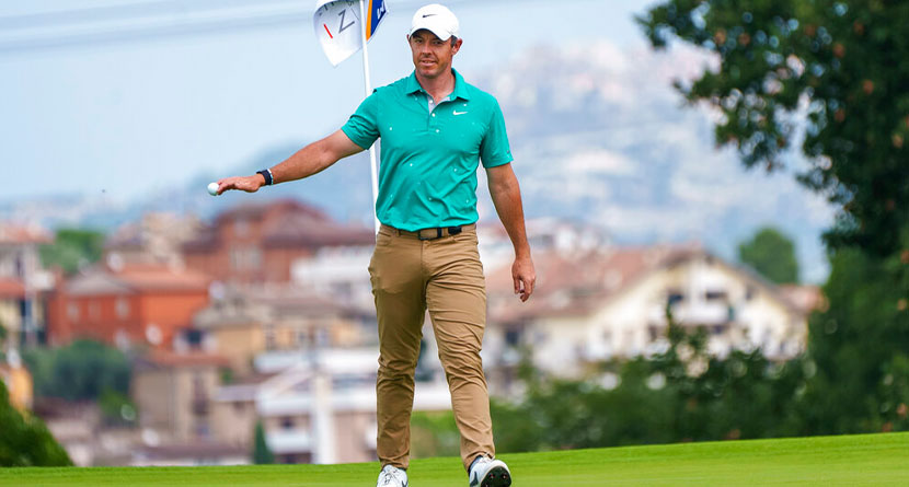 rory mcilroy first round lead italian open