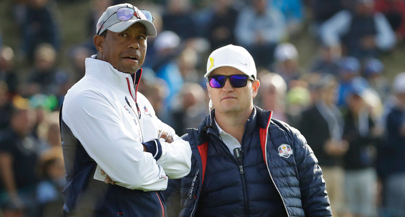US Captain Johnson: Woods Will Have Role With Ryder Cup Team