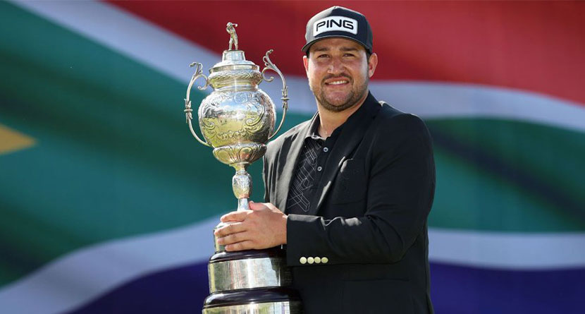 Lawrence Hangs On To Win South African Open