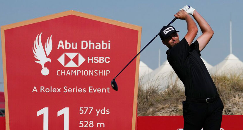 victor perez Abu Dhabi HSBC Golf Championship