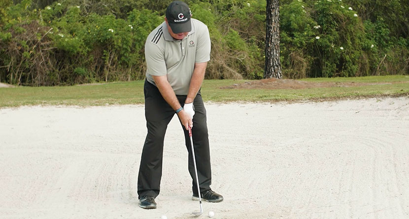 Use Ball Position To Control Your Bunker Distances