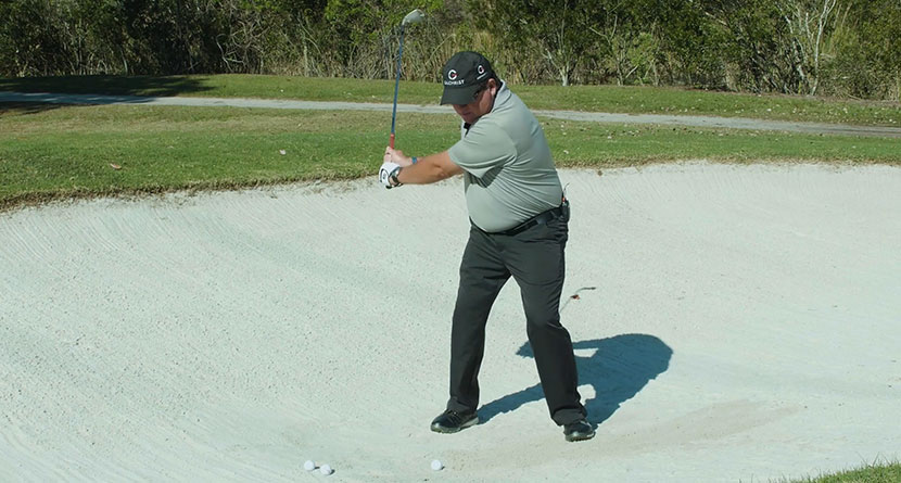 Master Short-Sided Bunker Shots With This Trick