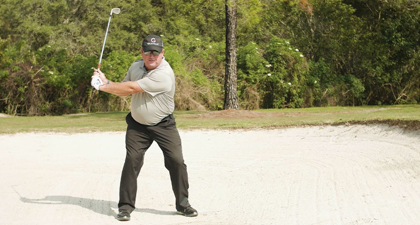 Improve Your Bunker Stability With A Wide Stance