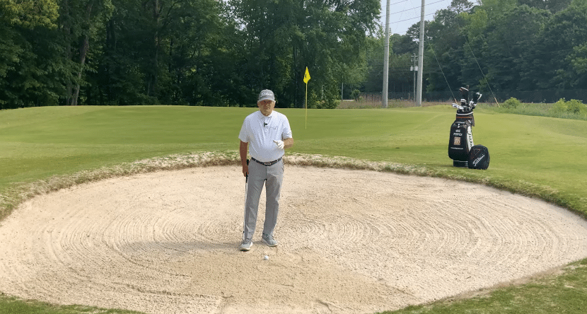 A Secret To Making Solid Contact In The Bunker
