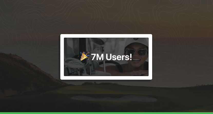 SwingU Golf GPS App Surpasses 7 Million Registered Users