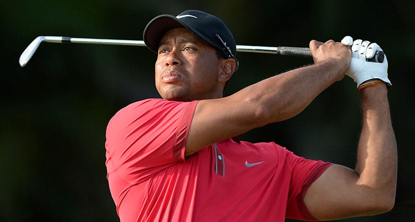 Tiger Woods and Nike End 27 Year Partnership. DORAL, FL - MARCH 9: Tiger Woods participates during the final round of the World Golf Championships-Cadillac Championship at Blue Monster, at Trump National Doral, on March 9, 2014 in Doral, Florida. Credit: mpi04/MediaPunch /IPX