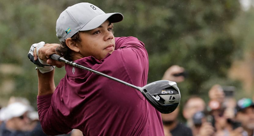 Tiger Woods’ Son, Charlie, Taking First Step Toward Playing On PGA Tour