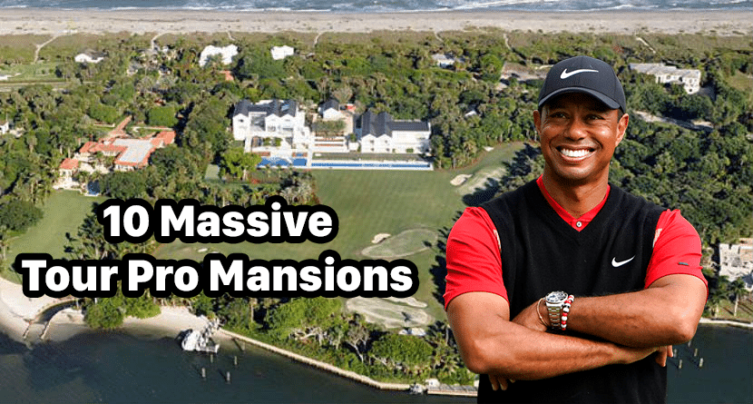 10 Massive Tour Pro Mansions