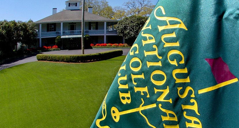 The clubhouse of the Augusta National Golf Club in Augusta, Ga., is seen in this Sunday, April 3, 2005, file photo. Richard Globensky has been charged in federal court in Illinois in the transport of millions of dollars worth of Masters golf tournament merchandise and memorabilia stolen from Augusta National Golf Club in Georgia, according to court documents filed Tuesday, April 16, 2024. The items were taken from the famous golf club and other locations beginning in 2009 through 2022, according to the government. (AP Photo/Dave Martin, File)
