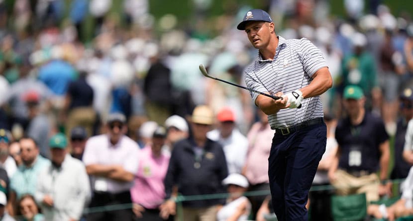 Bryson DeChambeau Shows Mature Game, Attitude On Thursday At Masters