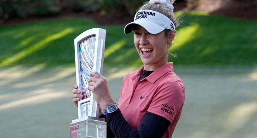 Korda Wins 4th Straight LPGA Tour Start Beating Maguire In T-Mobile Match Play