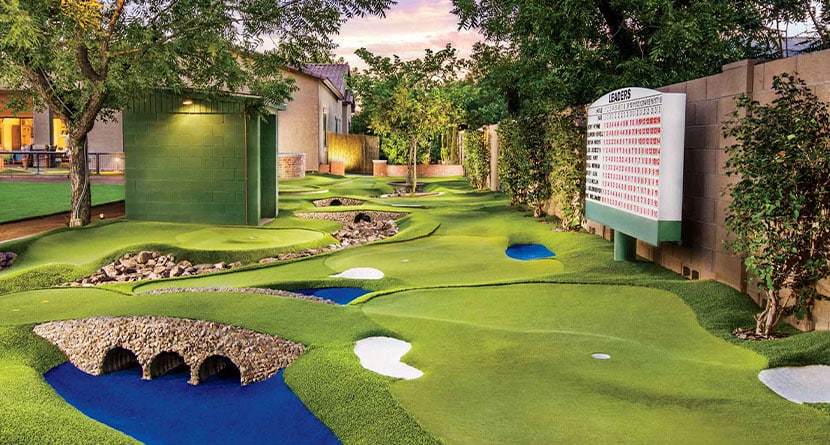 The Coolest Golf Backyards On Earth