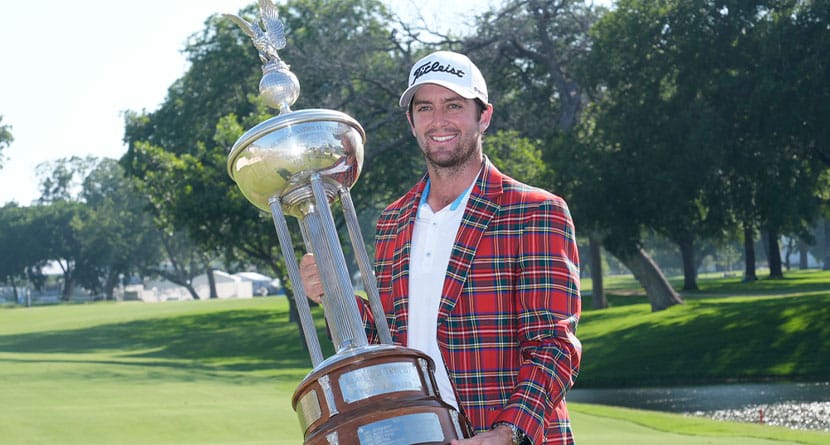 Davis Riley Gets First Individual PGA Tour Win By 5 At Colonial In Final Group With Scheffler