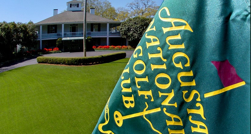 The clubhouse of the Augusta National Golf Club in Augusta, Ga., is seen in this Sunday, April 3, 2005, file photo. Richard Globensky, a former warehouse assistant for the Augusta National Golf Club in Georgia, pleaded guilty Wednesday, May 15, 2024, to transporting millions of dollars worth of stolen Masters tournament memorabilia and historic items including a green jacket belonging to Arnold Palmer.(AP Photo/Dave Martin, File)