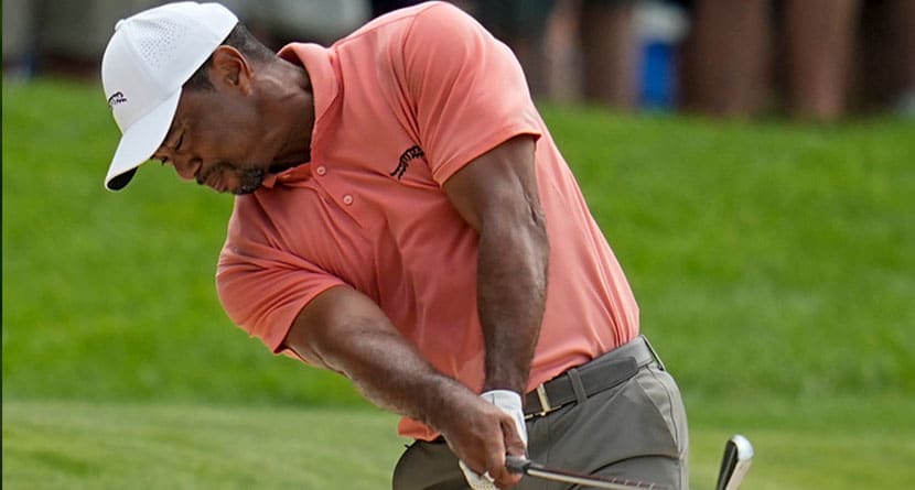Late 3-Putts Send Tiger Woods To Sluggish 1-Over Par Start At The PGA Championship