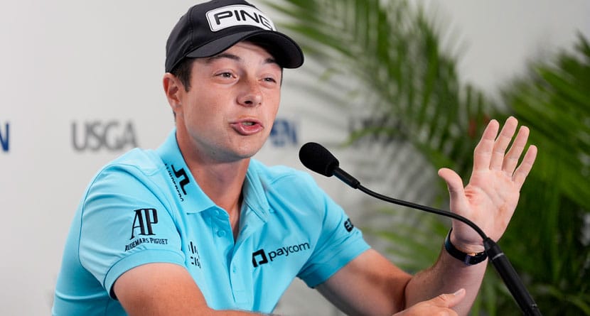 Viktor Hovland Feeling More Confident Entering U.S. Open After 3rd Place Finish At PGA Championship