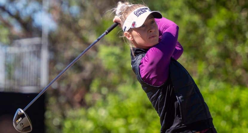 Narin An Leads With A 64 In The Wind As Nelly Korda Struggles In LPGA Finale