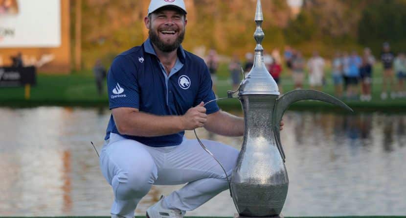 Tyrrell Hatton Outduels Daniel Hillier To Win Dubai Desert Classic By A Stroke