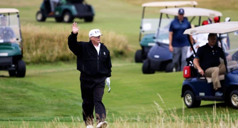 Trump-Owned Golf Course In Scotland To Host Event On European Tour