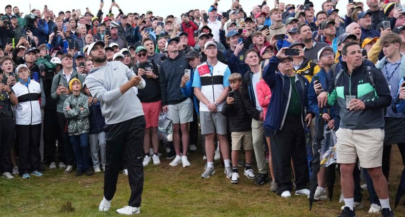 Scottie Scheffler With A 64 Sets A Daunting Target At The British Open
